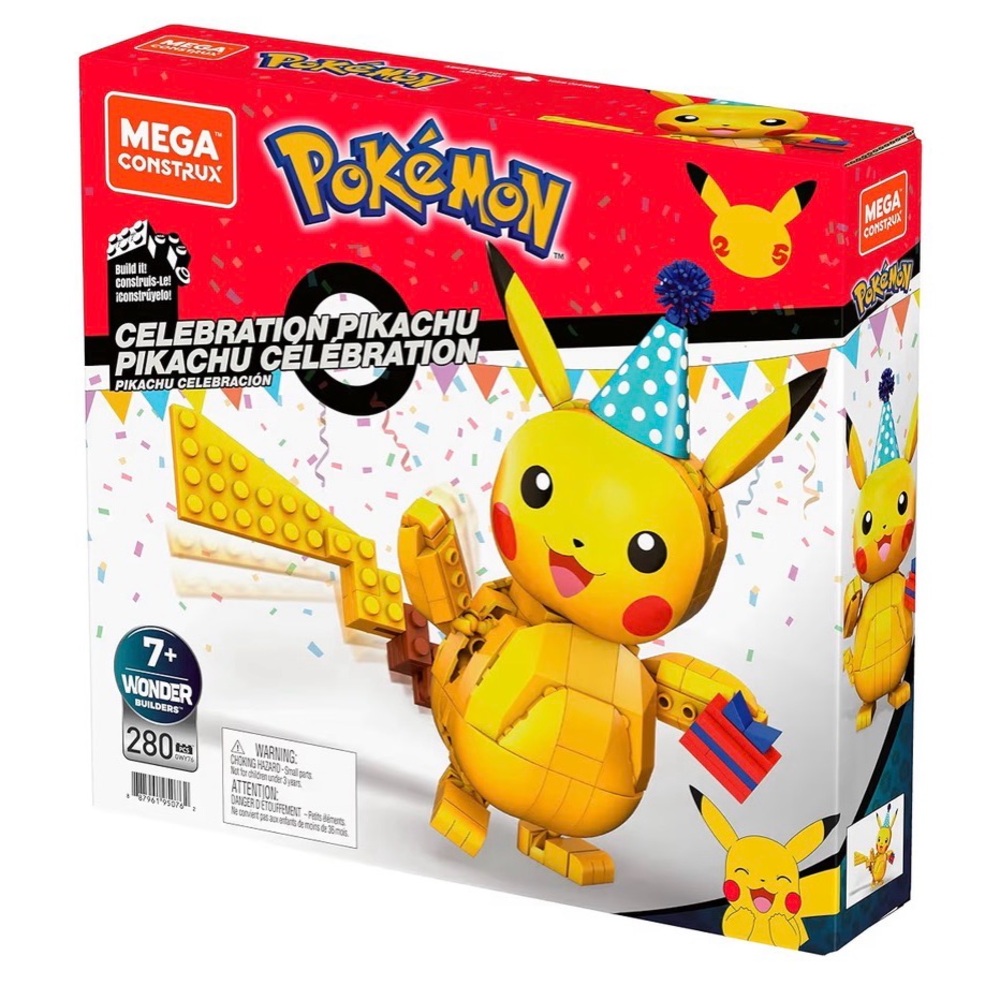 Pokemon Party Pikachu Building Set